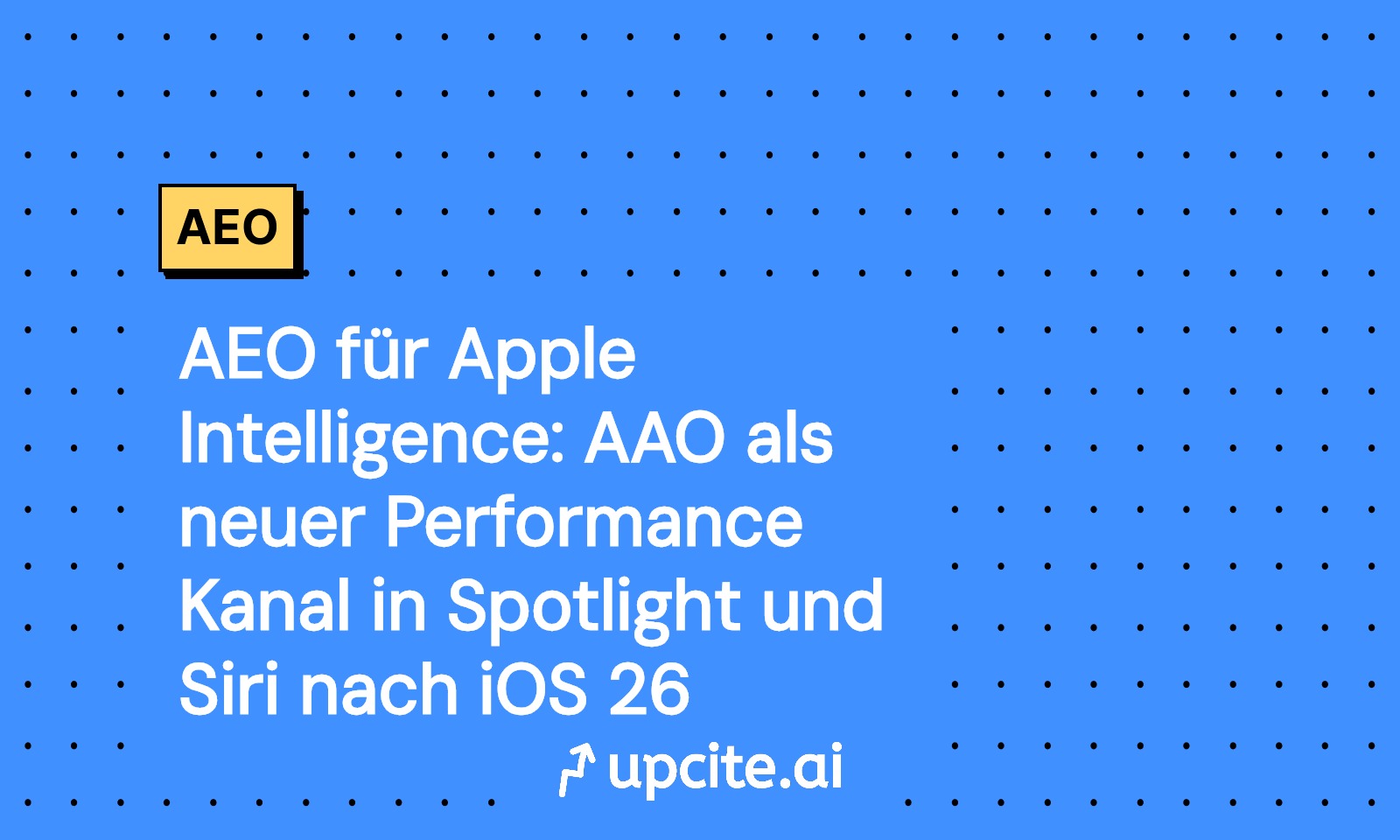 App Answer Optimization für Apple Intelligence: Der neue Performance‑Kanal in Spotlight und Siri unter iOS 26