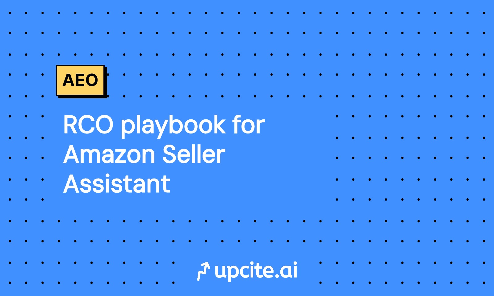 Amazon Seller Assistant RCO Playbook: Policy Packs for Profit, LTV, and Brand Safety