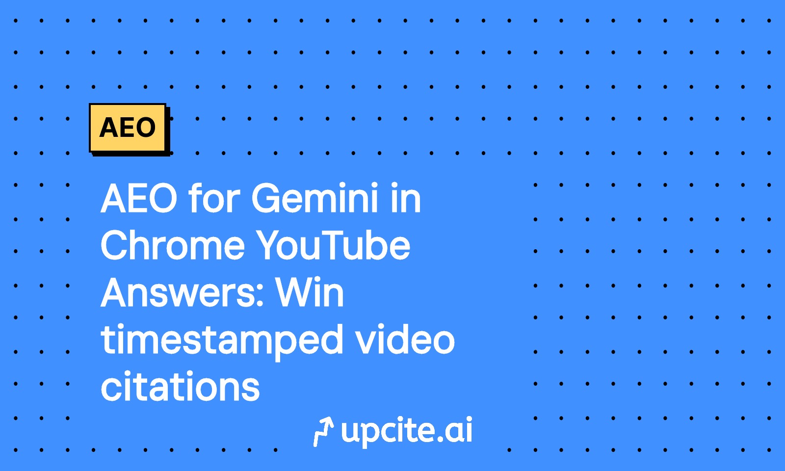 How to Win YouTube Timestamp Citations in Gemini for Chrome: AEO Playbook