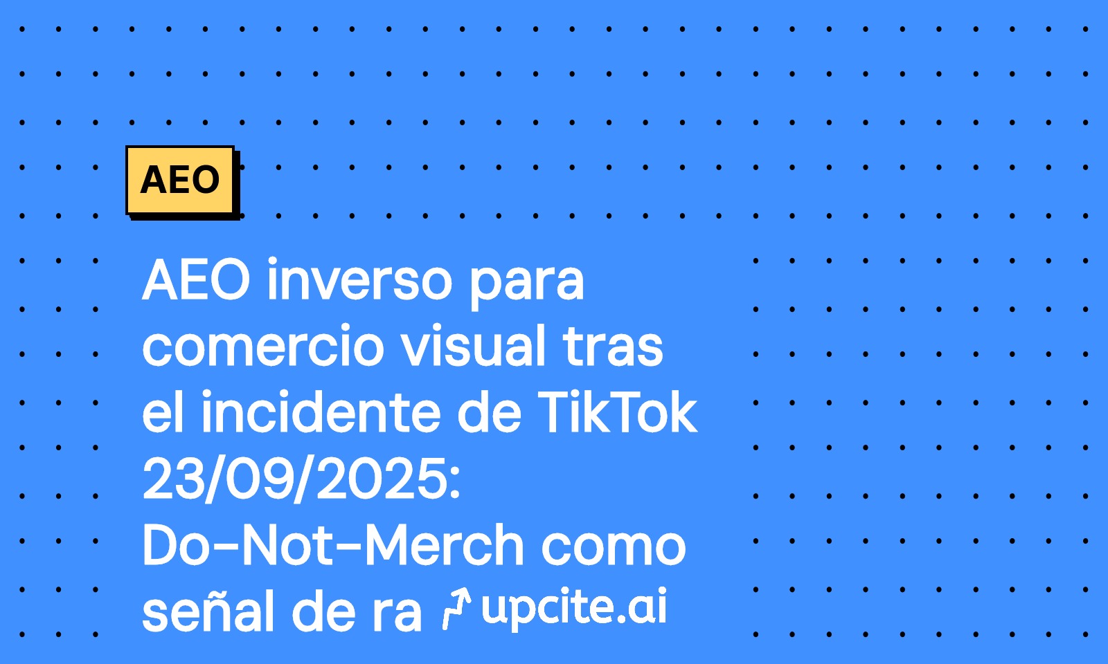 Do-Not-Merch para LLM y comercio visual: estándar C2PA, IPTC y JSON‑LD tras el incidente de TikTok