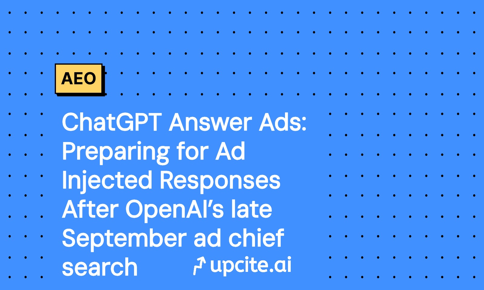 ChatGPT Answer Ads Playbook: Prepare for Ad-Injected Responses in 2025