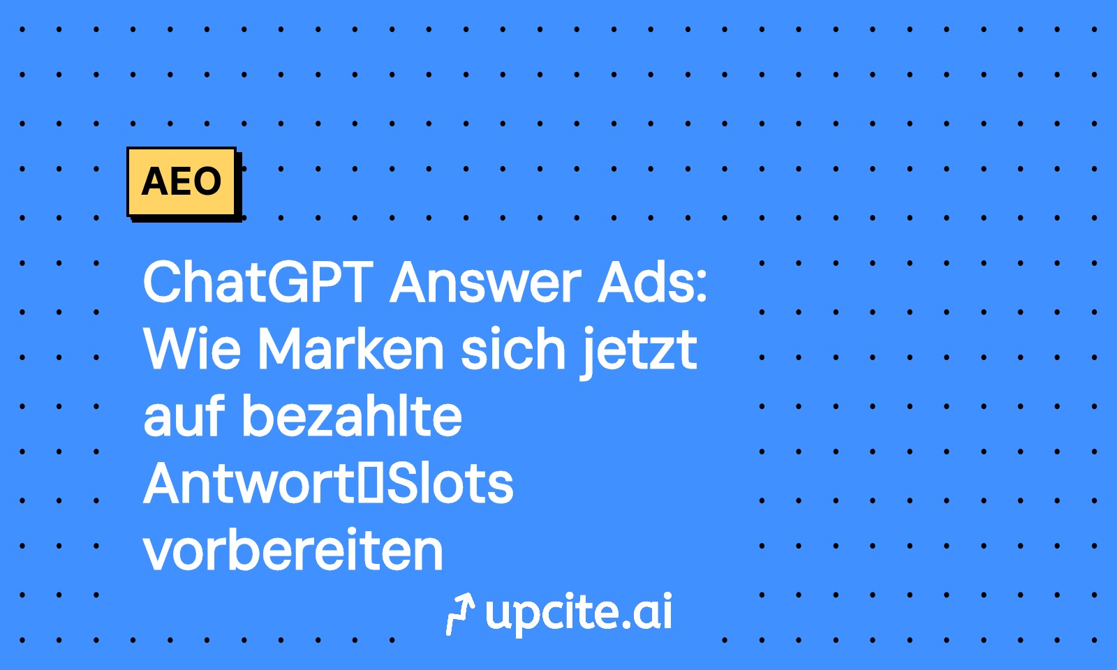 ChatGPT Answer Ads: Das Playbook für Marken mit Conversational Ad Rank