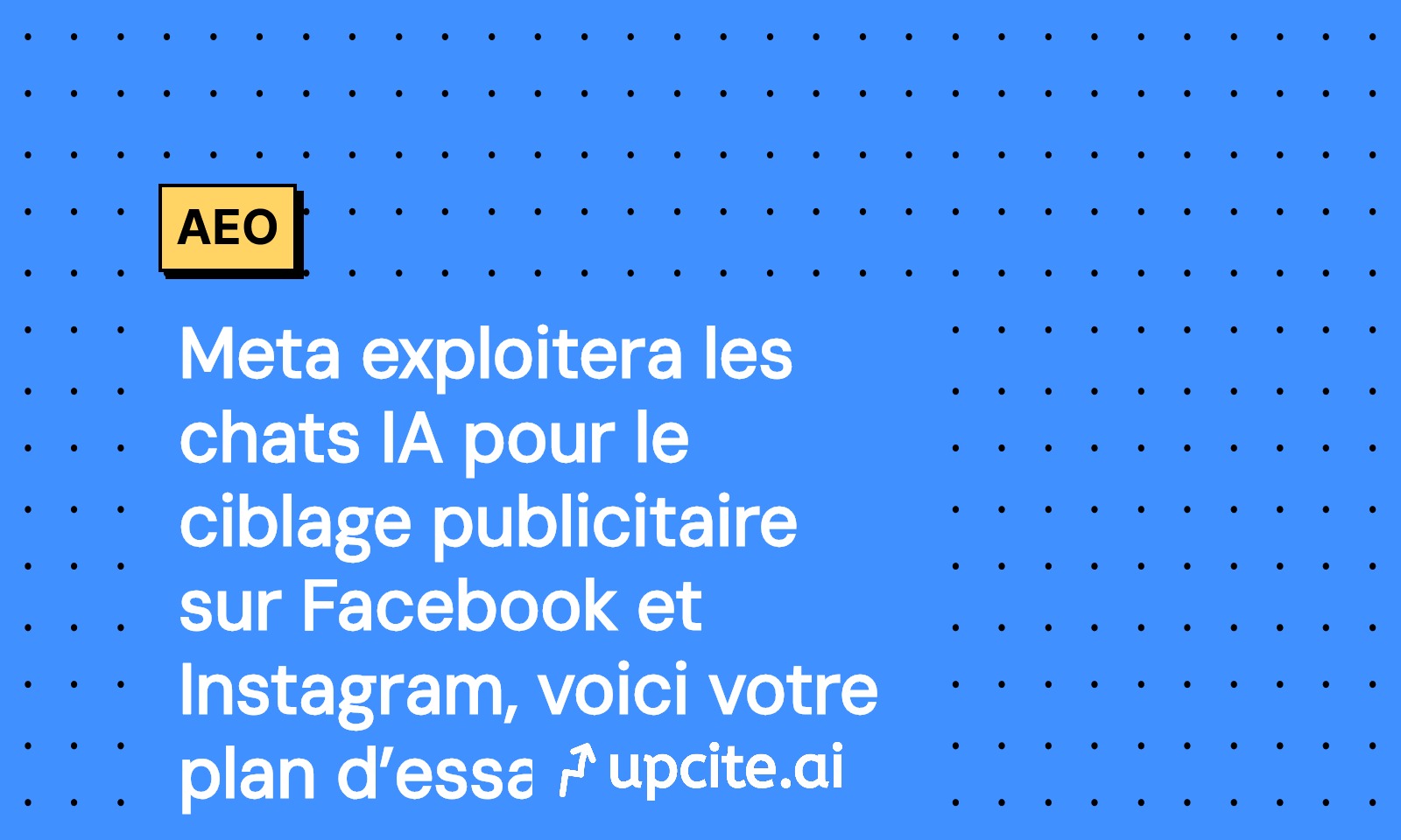 Meta AI va utiliser vos chats pour le ciblage publicitaire sur Facebook et Instagram: plan d’essai 30 jours
