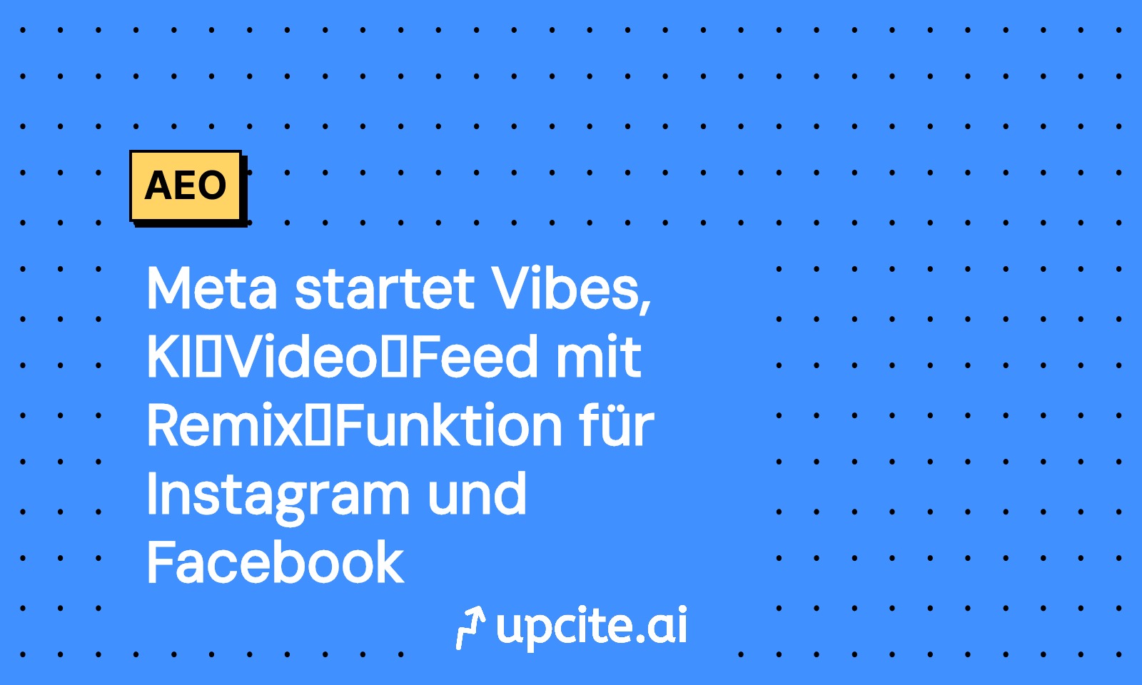 Meta Vibes erklärt: KI‑Video‑Feed mit Remix für Instagram und Facebook