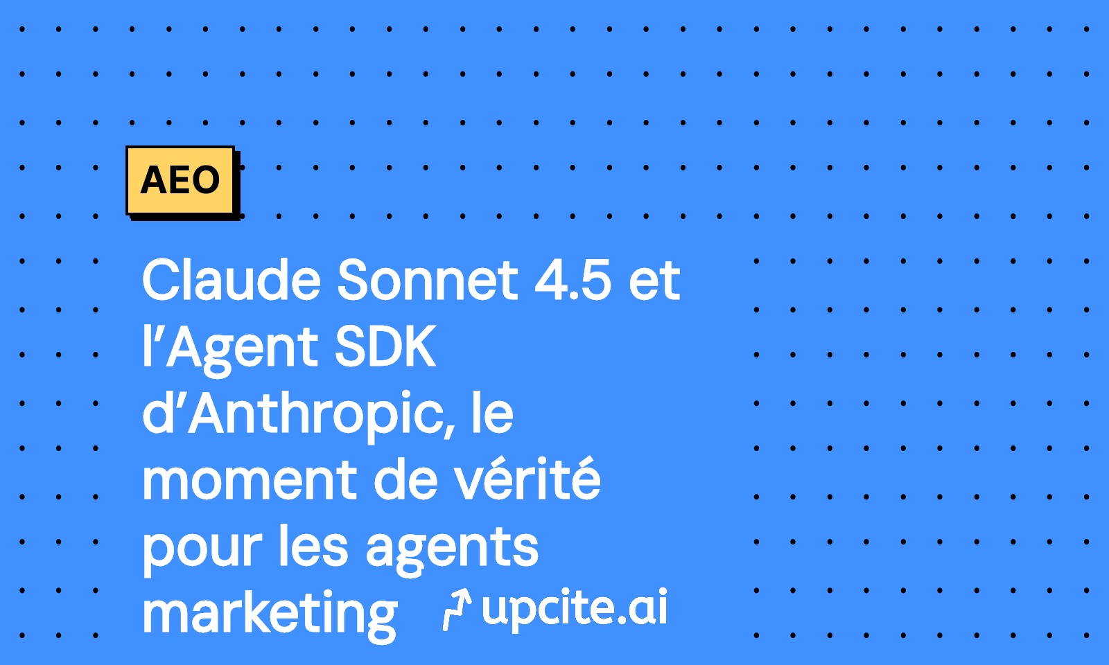 Claude Sonnet 4.5 et Agent SDK: industrialisez vos agents marketing en 14 jours