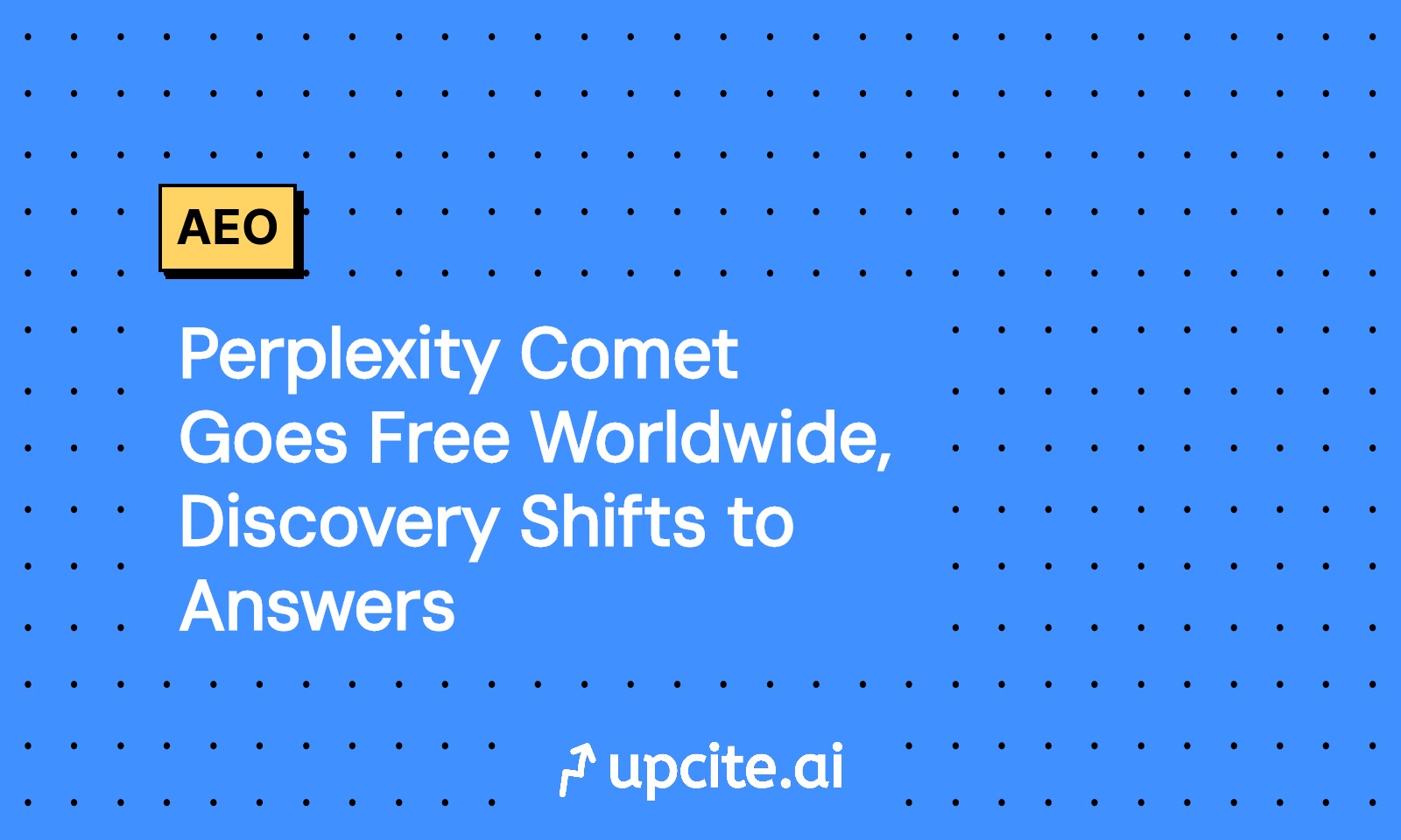 Perplexity Comet Is Free Worldwide: The Answer Engine Playbook for Growth