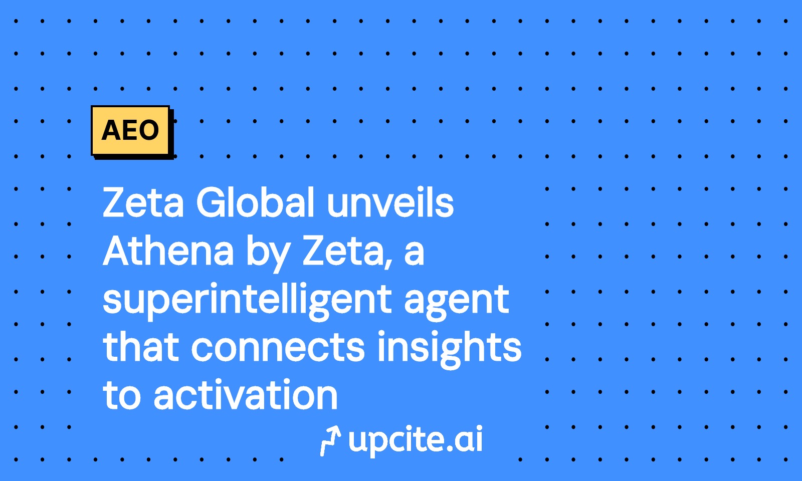 Athena by Zeta: Zeta Global’s marketing AI agent that connects insights to activation