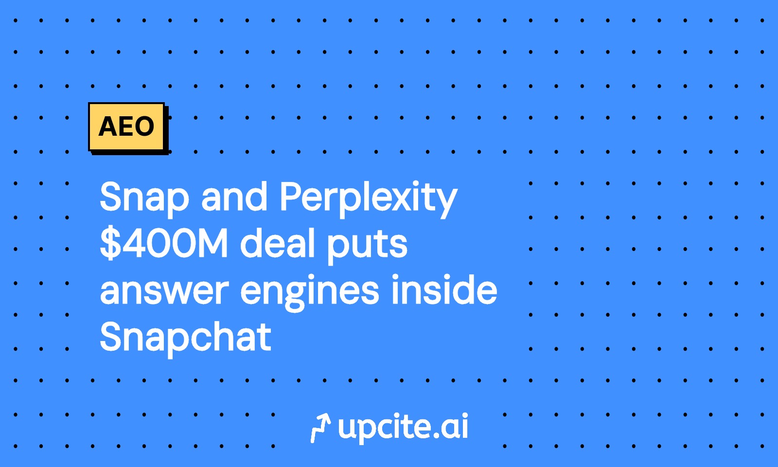 Snap and Perplexity Strike $400M Deal to Put Answer Engine Inside Snapchat