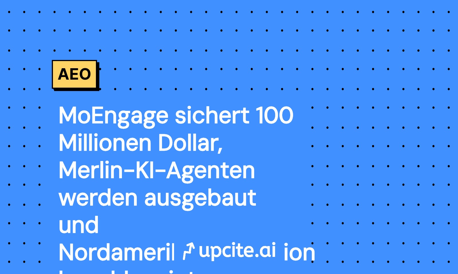 MoEngage sammelt 100 Mio. Dollar: Merlin KI‑Agenten skalieren und Nordamerika wächst