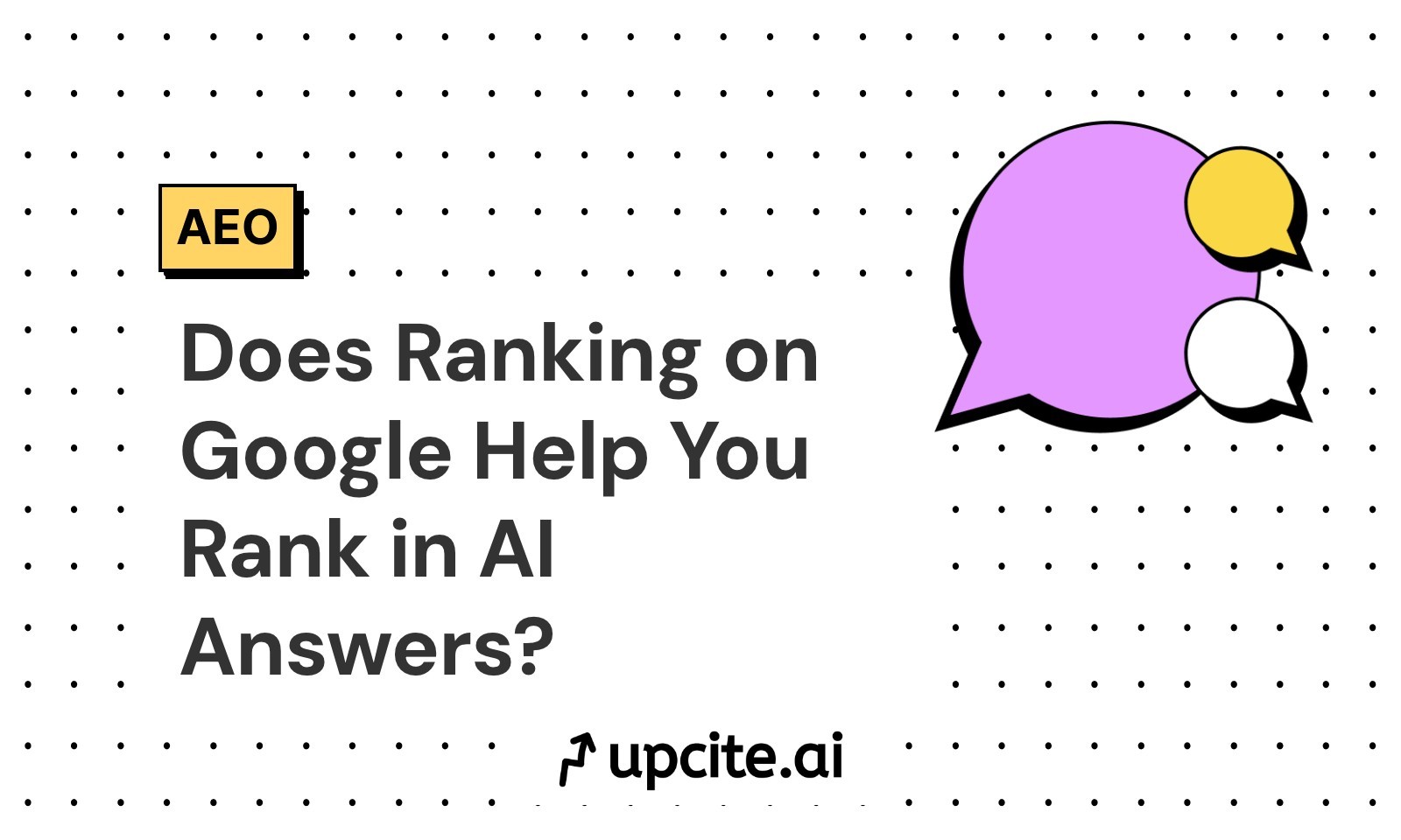 Does Ranking on Google Help You Rank in AI Answers?