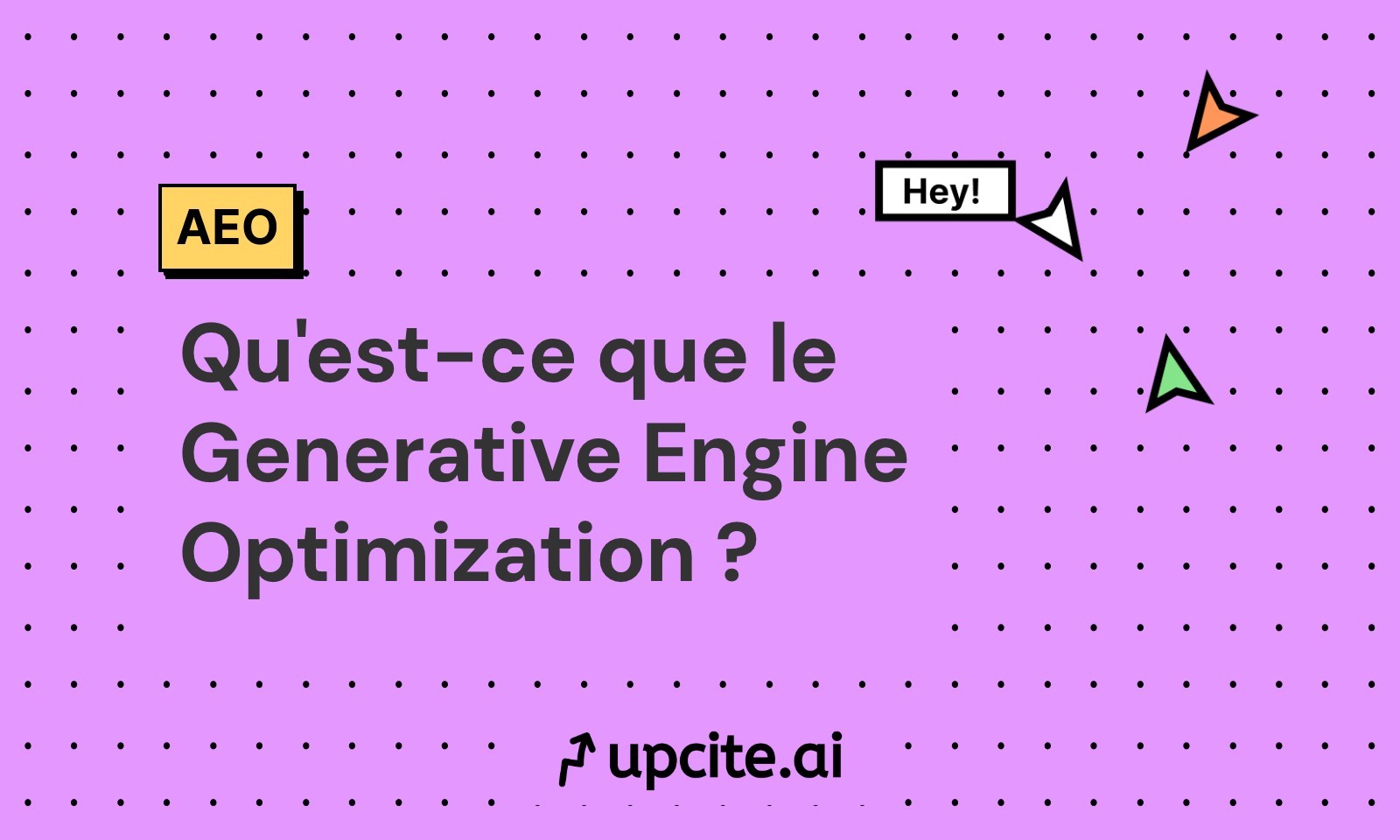 Qu'est-ce que l'Optimisation des Moteurs Génératifs (GEO)
