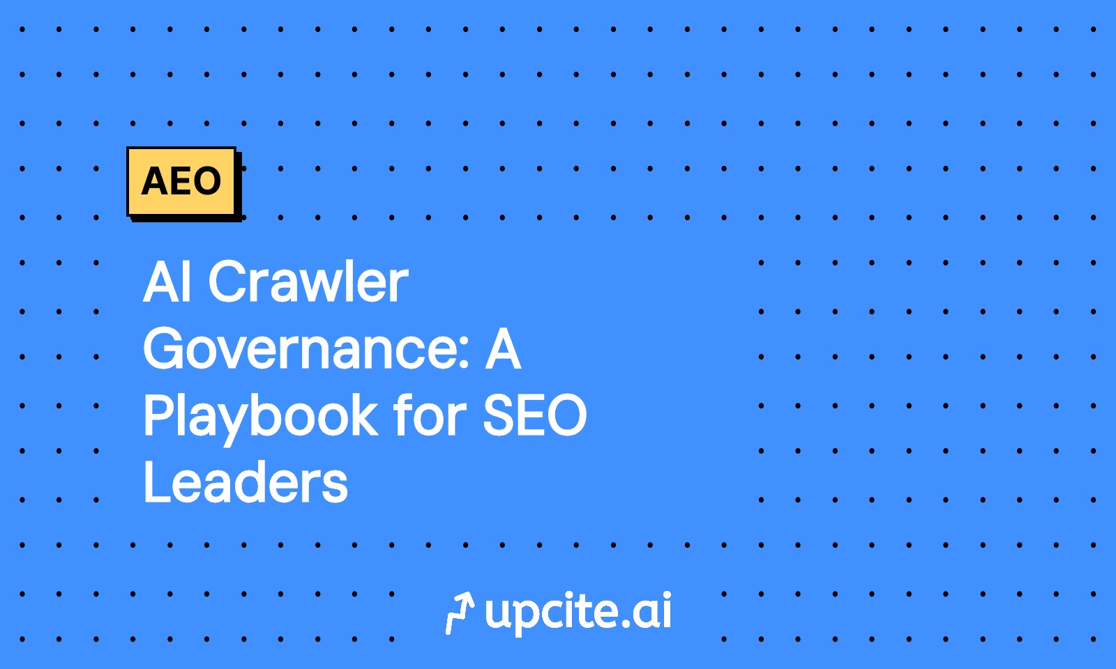 AI Crawler Governance: A Playbook for SEO Leaders
